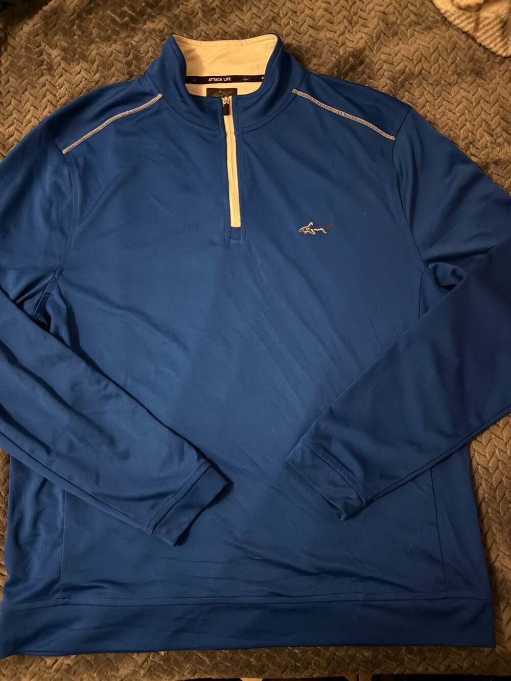 Greg Norman for Tasso Elba PlayDry Performance Quarter Zip Pullover